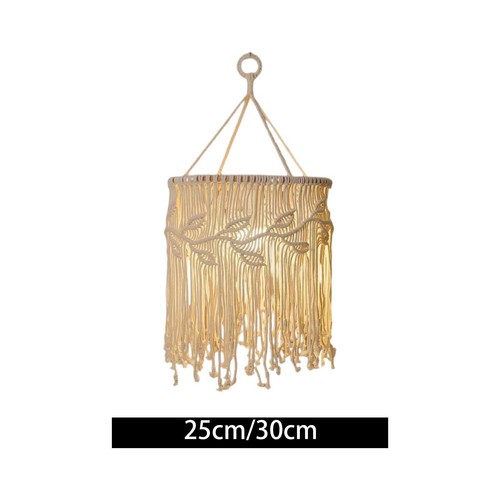 Boho woven pendant - woven, shade