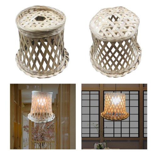 Bamboo lamp shade ceiling - lamp,