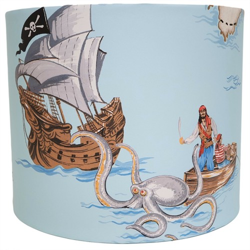 Pirate ship lampshade - ship,