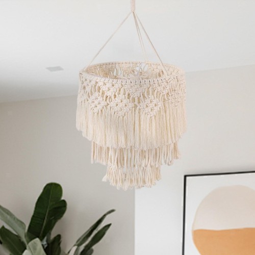 Macrame ceiling lamp - ceiling,