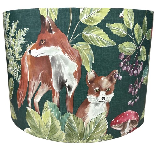 Woodland animal lampshade - animal,