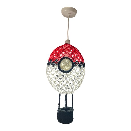 Crochet pokéball hot air - crochet,