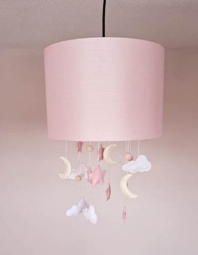 Easy fit pink cylinder ceiling - fit,