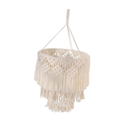 Macrame ceiling lamp - ceiling, shade