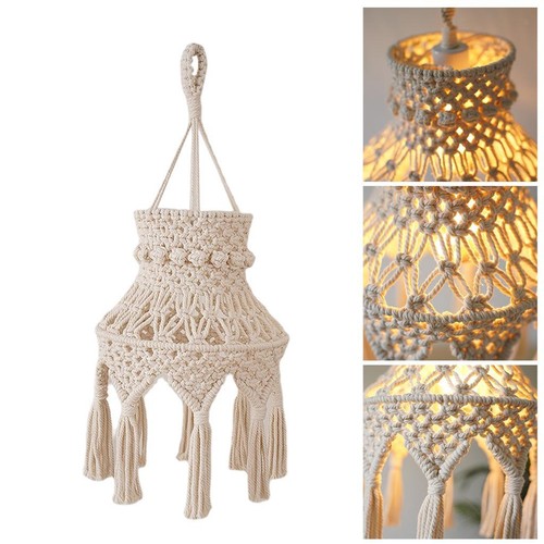 Macrame lamp shade lampshade - macrame,