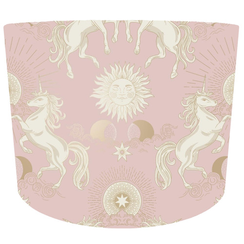 Pink unicorn lampshade - unicorn, ceiling